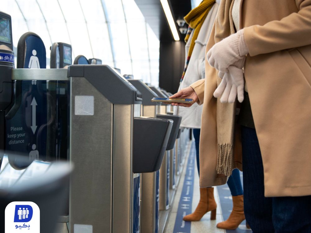 کیوسک ایستاده نوبت دهی