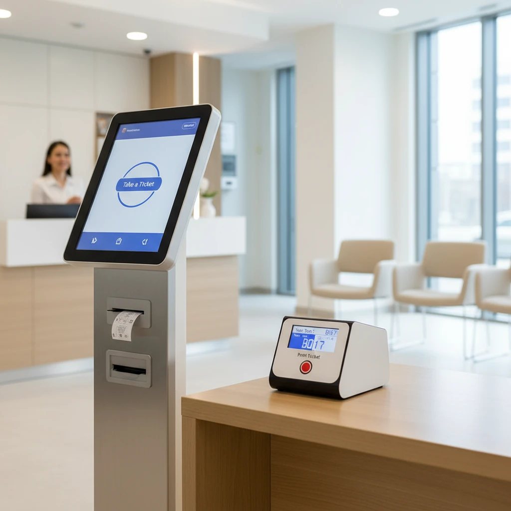 تفاوت دستگاه نوبت دهی رو میزی و ایستاده چیست